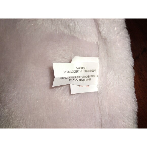 Pink Elephant Lovey Security Blanket Soft Plush Baby Soother 14 Inch Soft Eyes - Picture 6 of 7